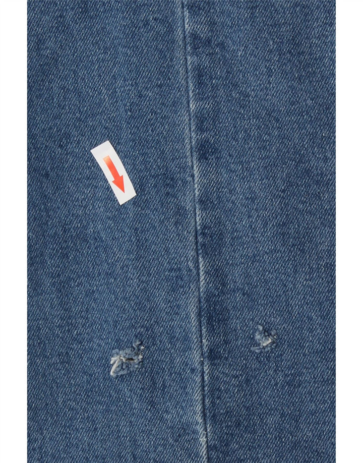 Męskie proste dżinsy Wrangler W36 L32 Niebieskie bawełniane