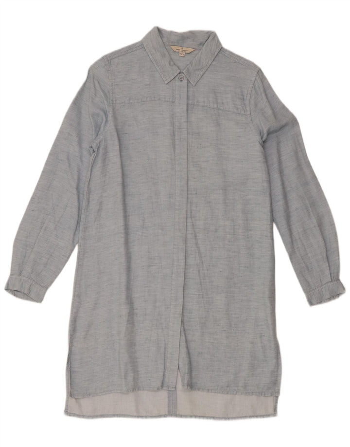 Damska sukienka koszulowa French Connection UK 8 Small Blue Lyocell