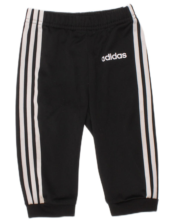 Spodnie dresowe Adidas Baby Boys Joggers 6-9 miesięcy Czarny poliester