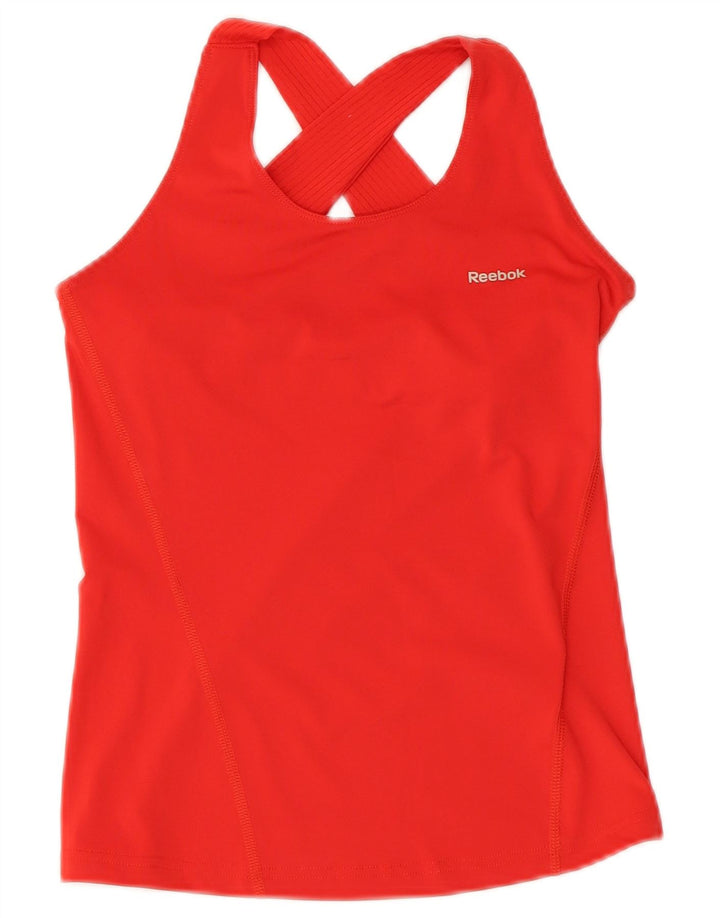 Damska kamizelka Reebok Top UK 4 XS Czerwony Poliester