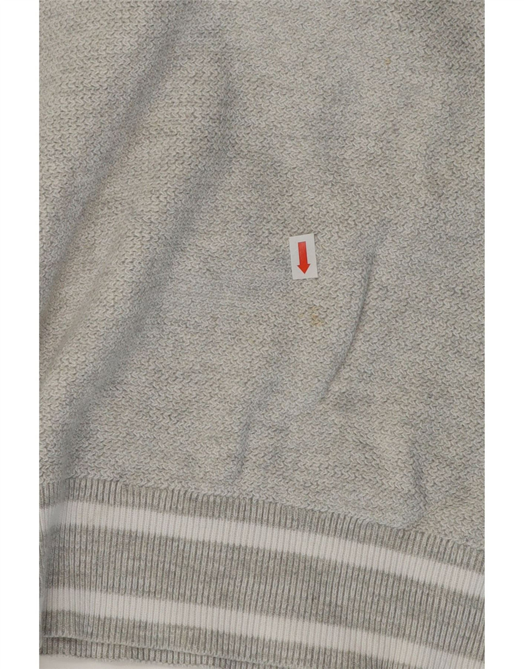 Marks & Spencer Męski sweter z okrągłym dekoltem, 2XL, szary, bawełniany