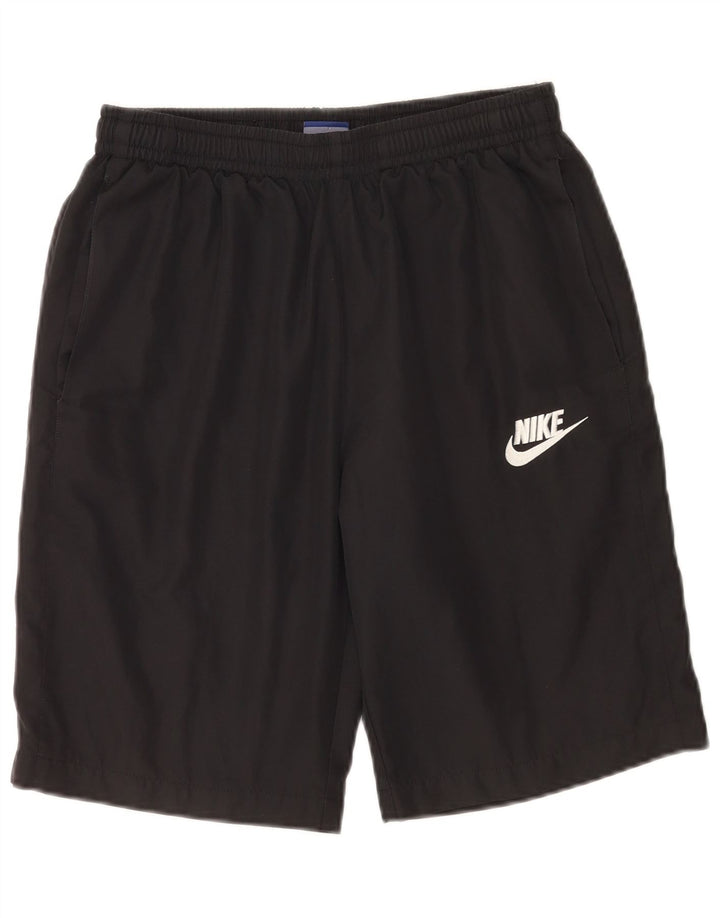 Męskie spodenki sportowe Nike, średni czarny poliester