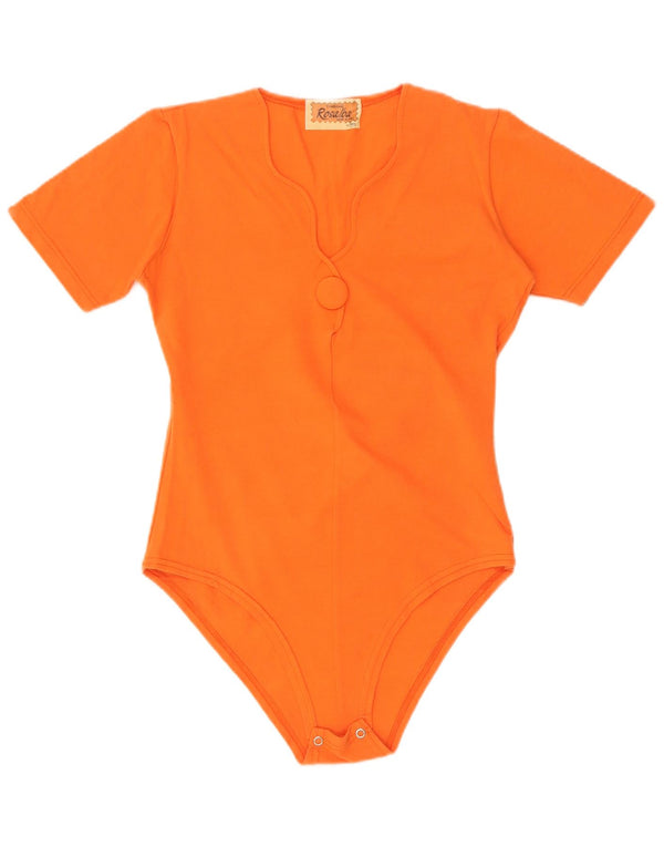 Body damskie w stylu vintage UK 8 Small Orange