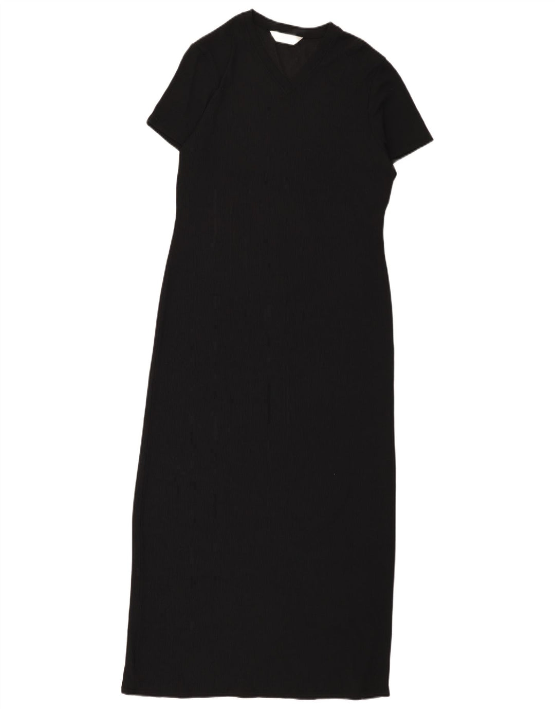 Marks & Spencer Damska sukienka maxi UK 10, mała, czarna, nylonowa
