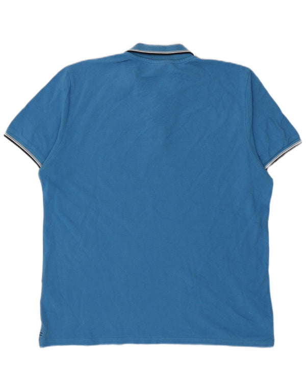 Męska koszulka polo North Sails XL, niebieska, bawełniana