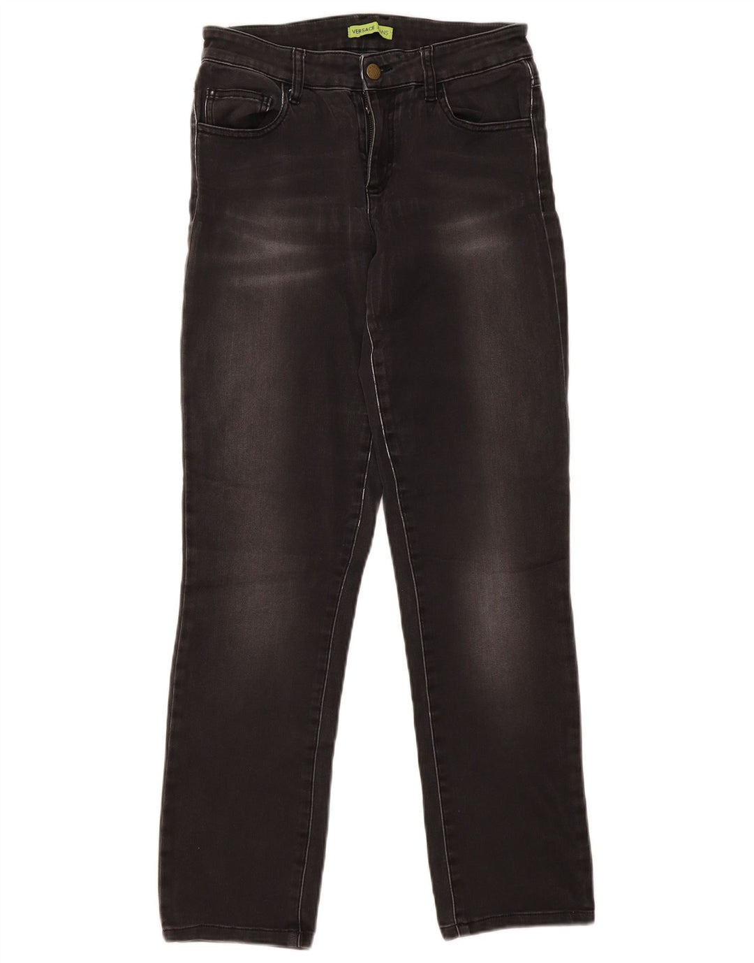 Dżinsy damskie Versace W28 L29 szare