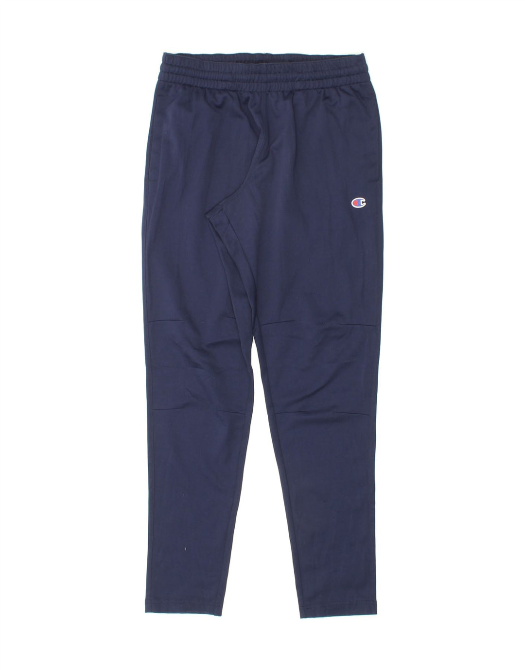CHAMPION Mens Tracksuit Trousers Small Navy Blue Polyester Vintage Champion and Second-Hand Champion from Messina Hembry 