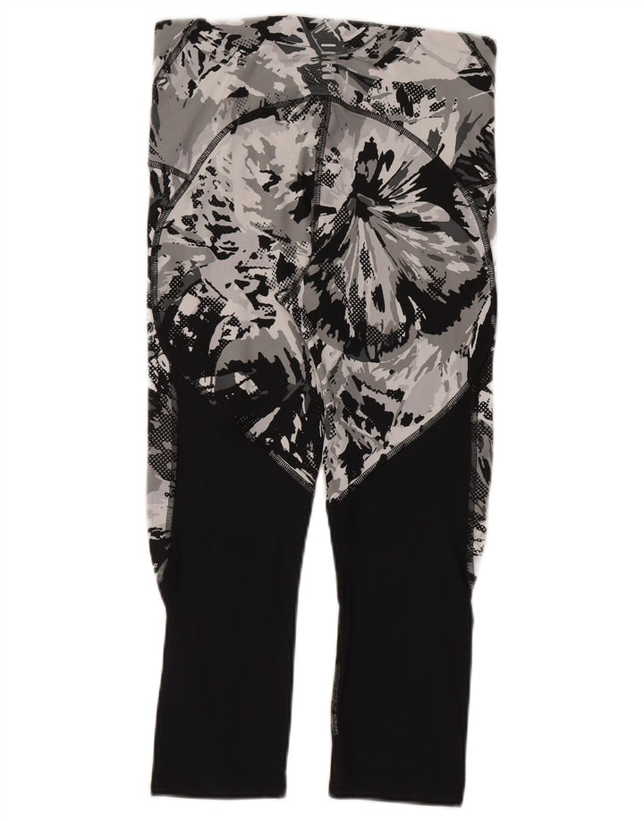 Legginsy damskie Under Armour Crop Abstract Pattern UK 14 Średnioszary
