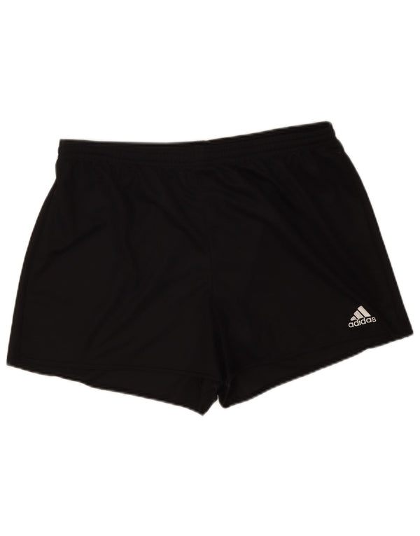 Damskie spodenki sportowe Adidas Aeroready UK 16/18, duże, czarne, poliestrowe