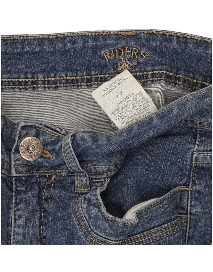 Damskie jeansy Lee Riders Bootcut US 10 Large W30 L30 Niebieska bawełna
