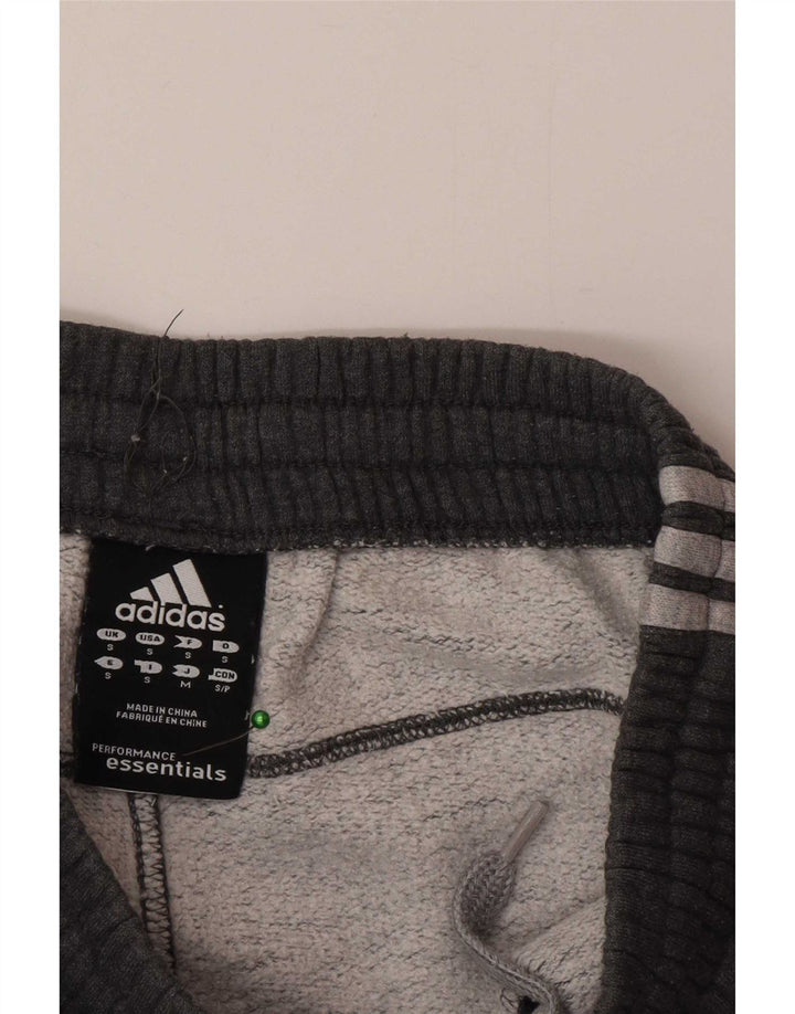Adidas Męskie Spodnie Dresowe Joggery Małe Szare Bawełniane