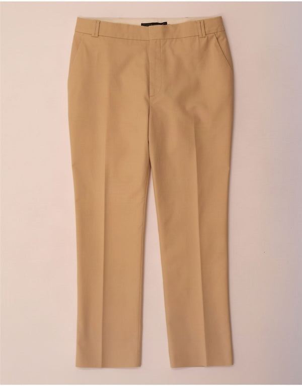 Spodnie damskie Zara Straight Chino EU 40 Medium W30 L26 Beżowe