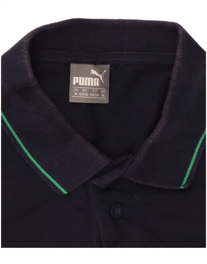 Męska koszulka polo Puma, średni kolor granatowy