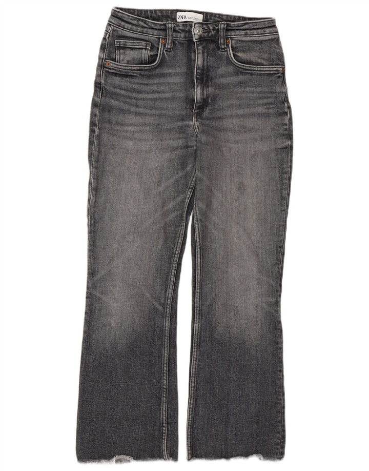 Jeansy damskie Bootcut Zara EU 34 2XS W24 L26 Szare