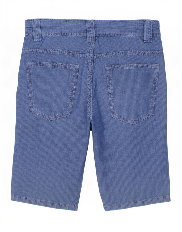 Spodenki chłopięce Benetton 10-11 lat XL W29 w niebieską kratkę