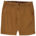Męskie spodenki Chino Superdry W34, duże, beżowe, bawełniane