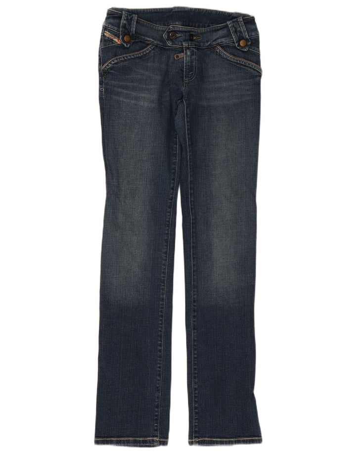 Damskie jeansy Diesel Slim W29 L34 Niebieskie bawełniane