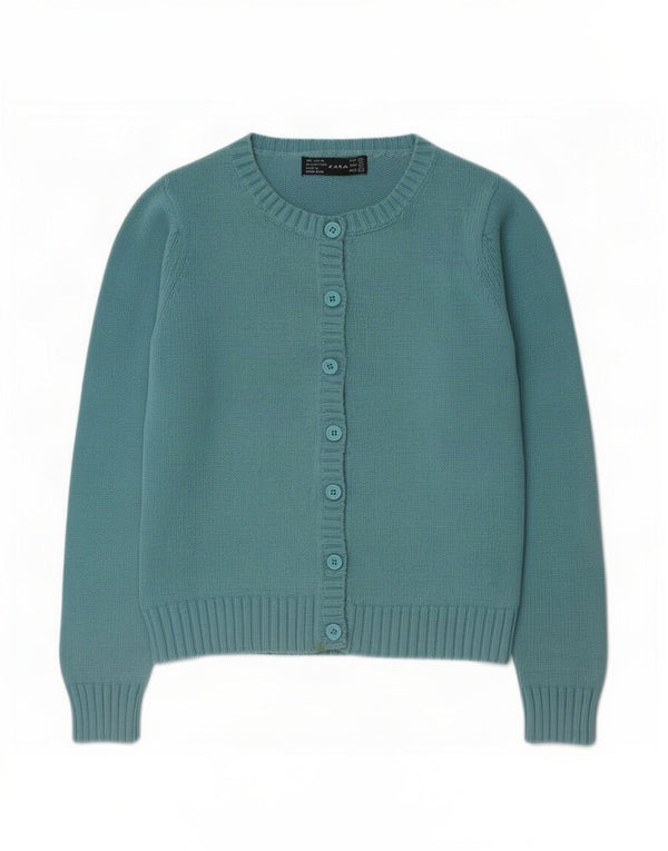 Sweter damski Zara, UK 12, średni niebieski, bawełniany