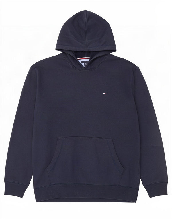 Męski sweter z kapturem Tommy Hilfiger 2XL, granatowy, bawełniany