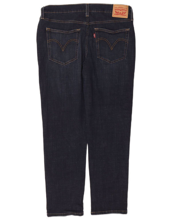 Damskie jeansy Levi's Boyfriend Tapered W30 L27 Granatowa bawełna