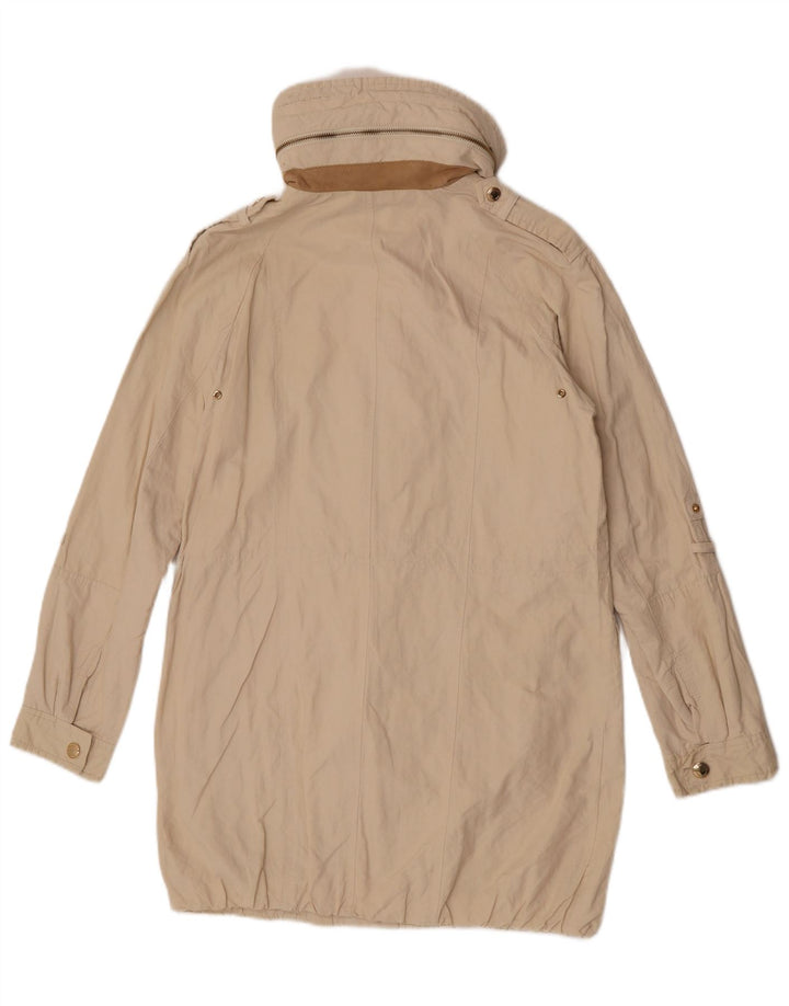Damska kurtka parka z kapturem Massimo Dutti UK 10 Small Beige