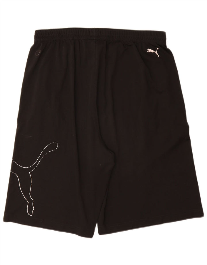 Męskie spodenki sportowe PUMA z grafiką XL, czarne