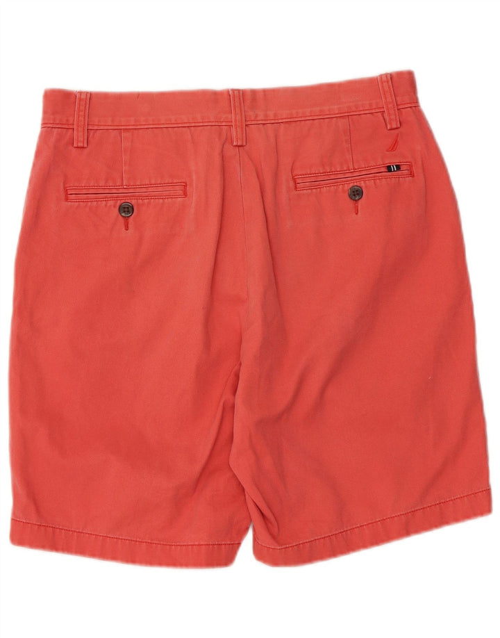 Męskie spodenki Chino Nautica W30 Średnio-czerwone, bawełniane