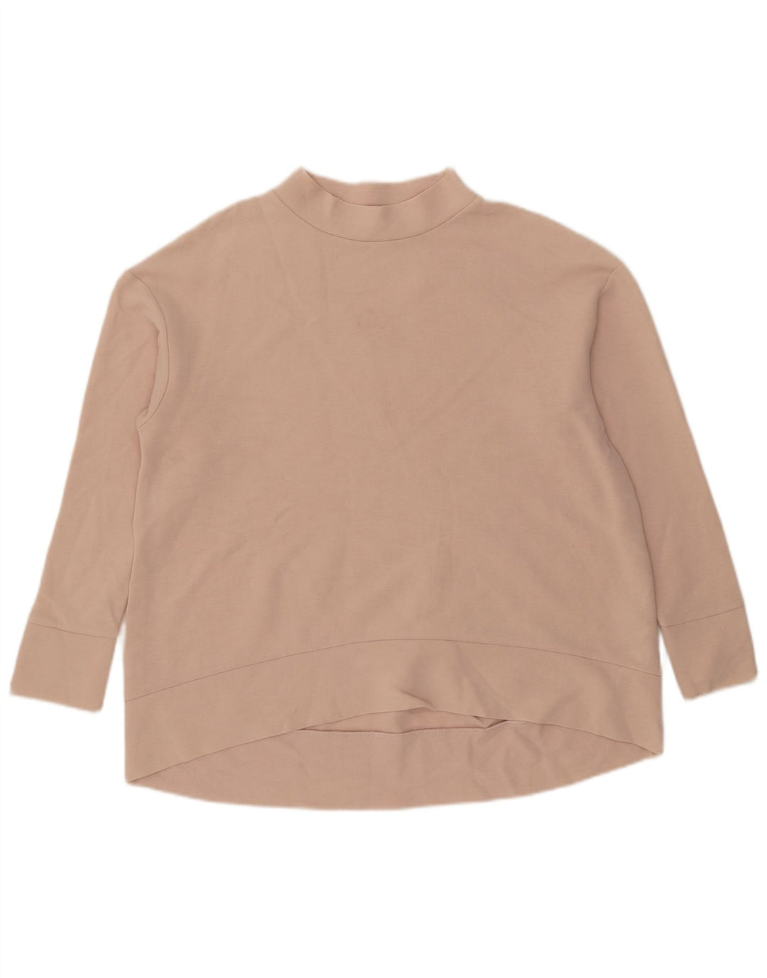 Cos Damska bluza oversize UK 14, średnia beżowa bawełna