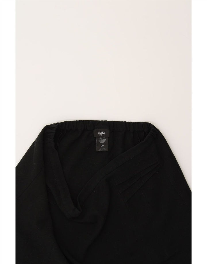MOSSIMO Womens Mini Skirt UK 16 Large W32 Black Polyester Vintage Mossimo and Second-Hand Mossimo from Messina Hembry 
