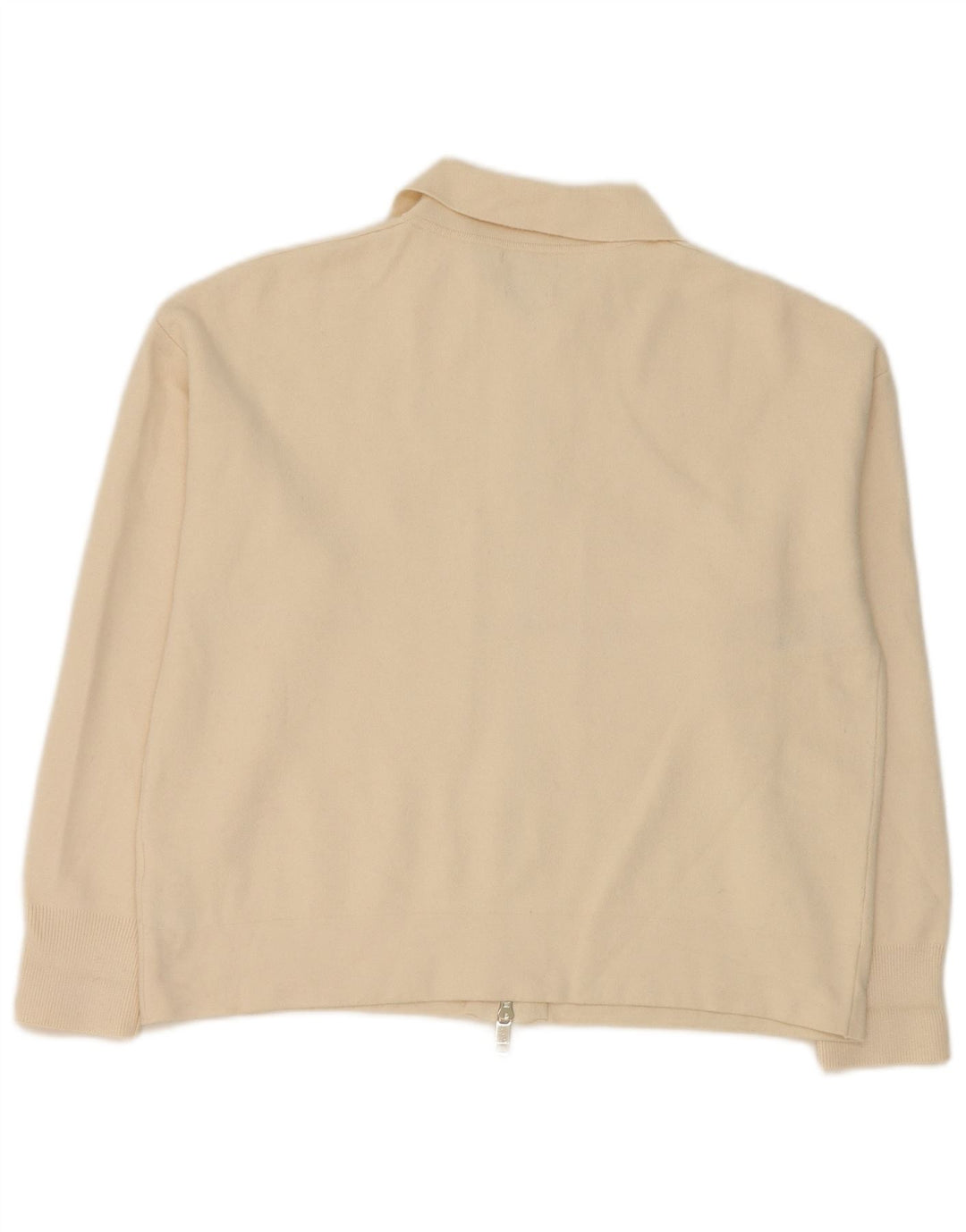 Damski sweter oversize Massimo Dutti UK 10, mały, w kolorze złamanej bieli