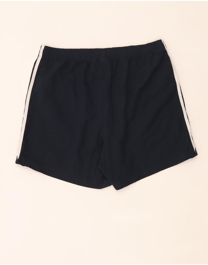 Męskie spodenki sportowe Adidas, duże, czarne, poliestrowe