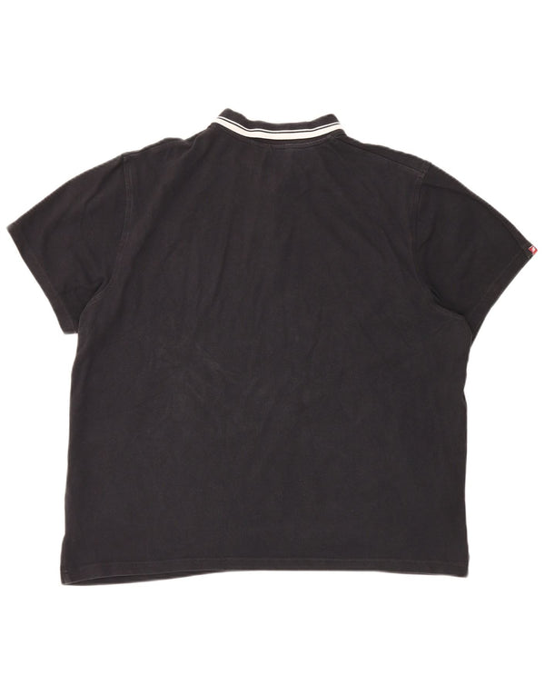 Męska koszulka polo New Balance XL, czarna, bawełniana