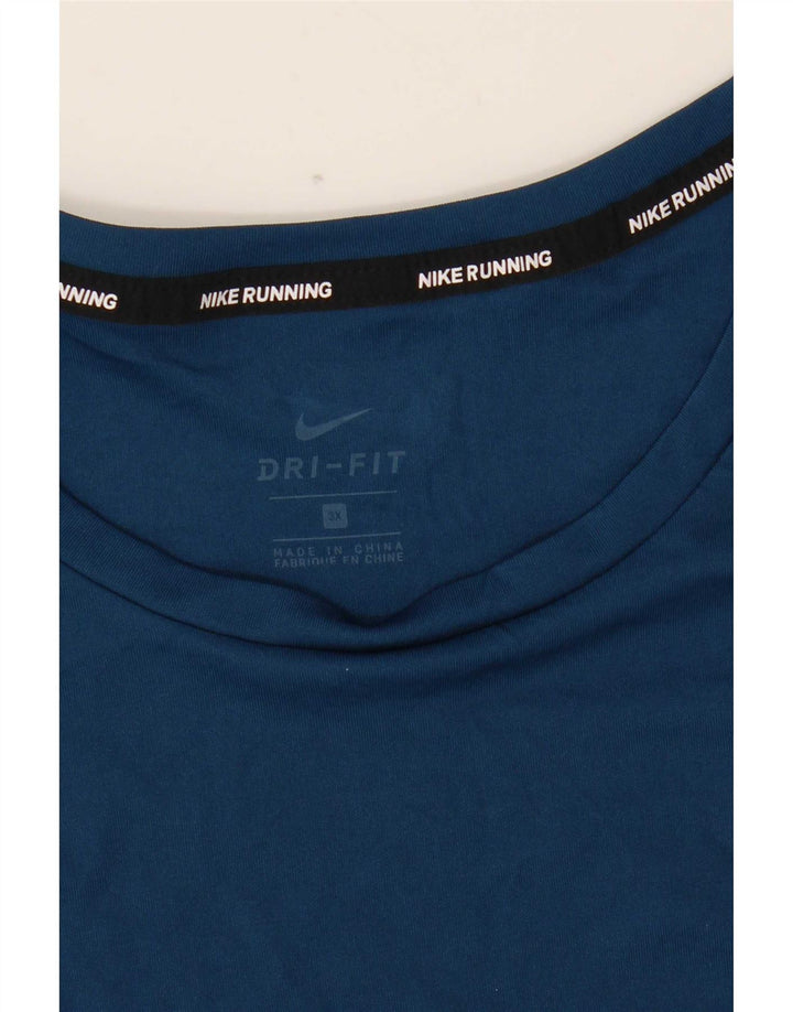 T-shirt męski Nike Dri Fit Top 3XL granatowy