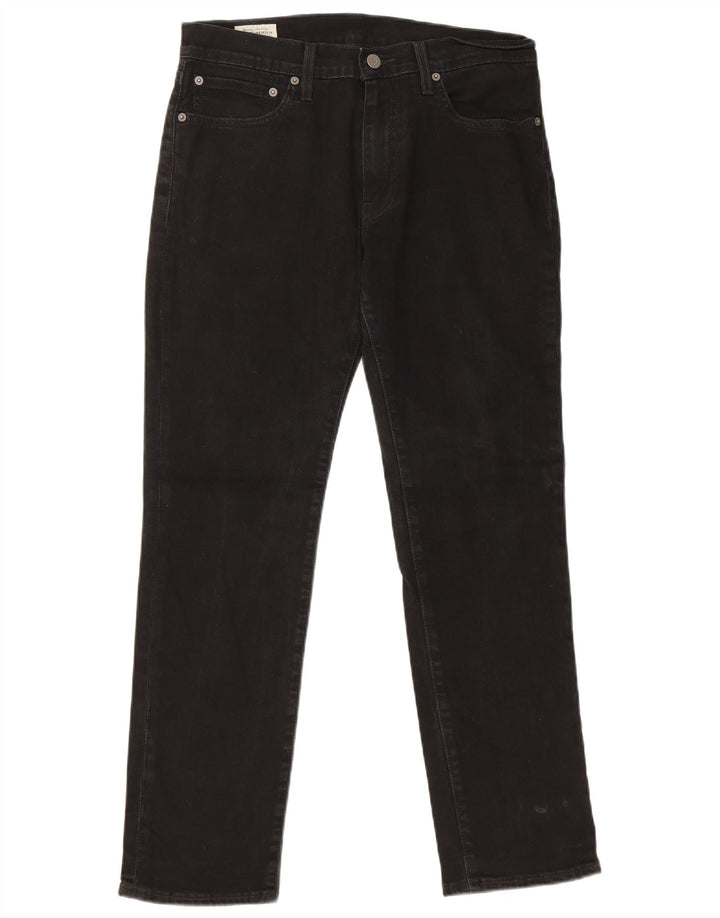 Damskie jeansy Levi's Slim W32 L30 Czarna bawełna