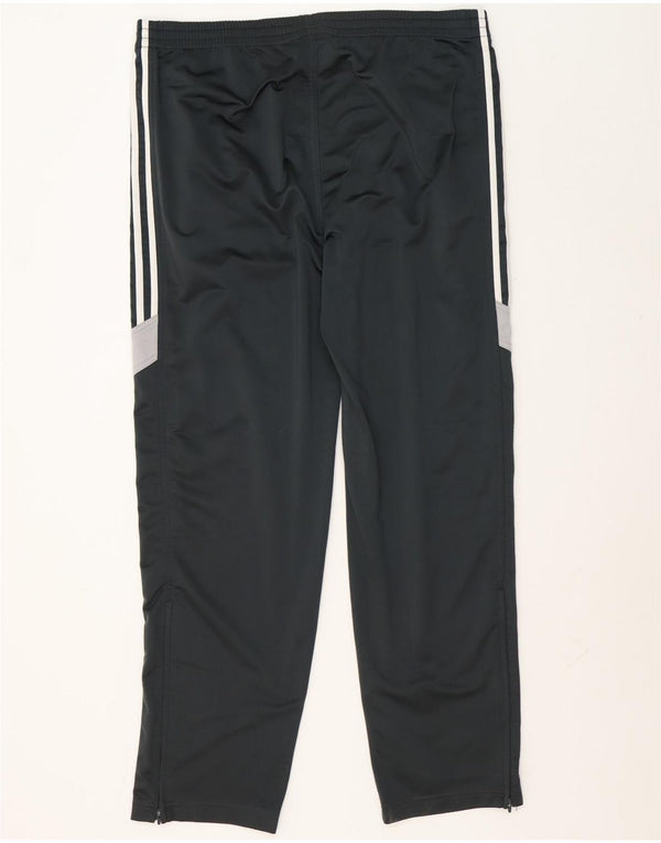 Męskie spodnie dresowe Adidas UK 44/46, duży, szary, kolorowy poliester