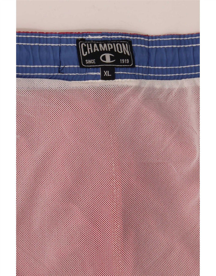Męskie spodenki kąpielowe Champion XL, różowe