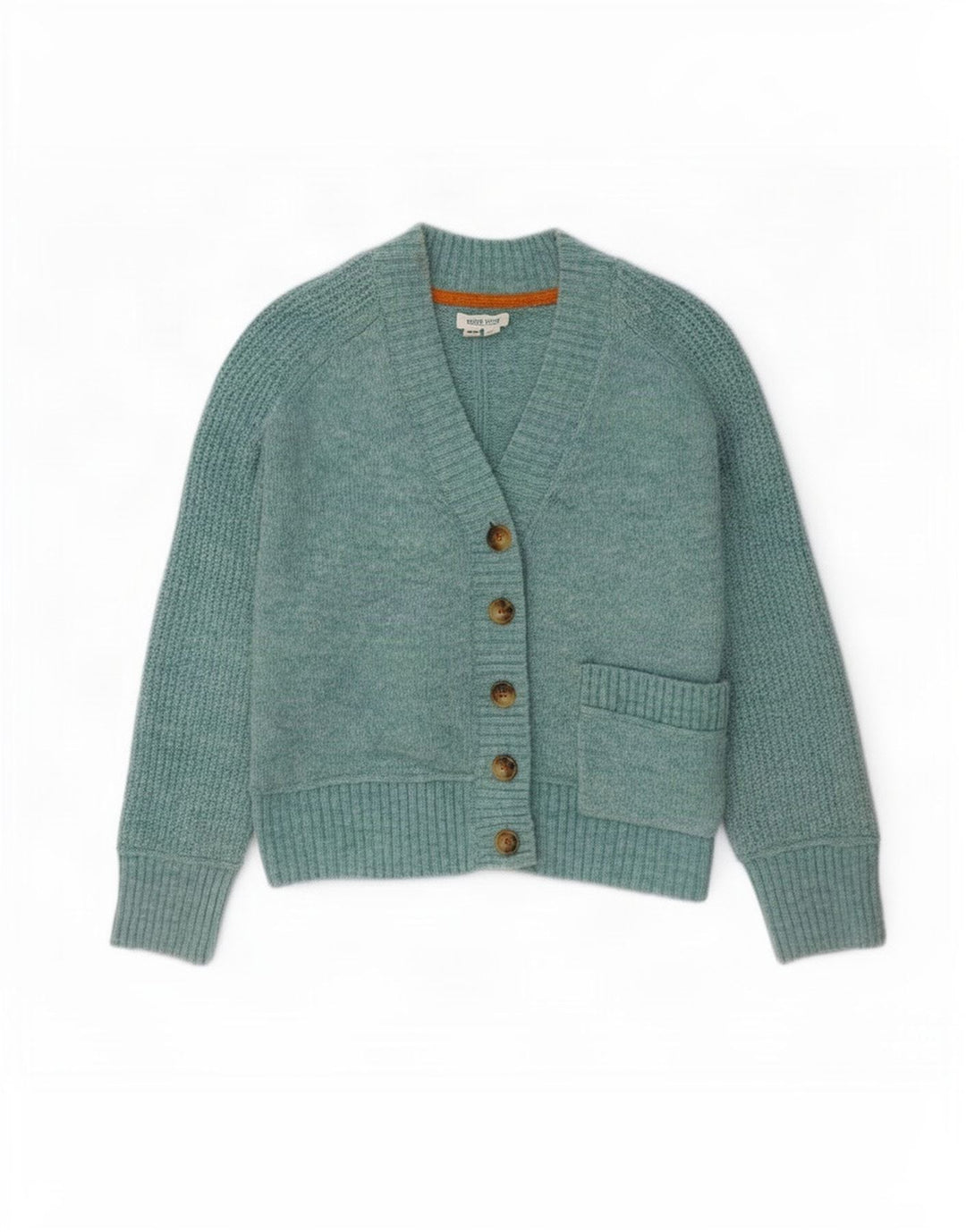 Damski sweter oversize White Stuff Crop Cardigan UK 10 Small Blue
