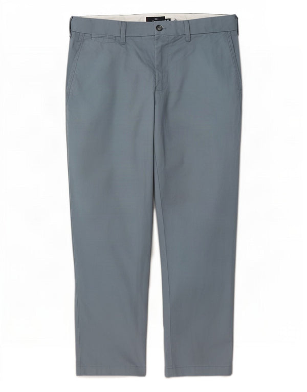 Męskie spodnie chino Marks & Spencer Blue Harbor Straight W36 L29 Cotton