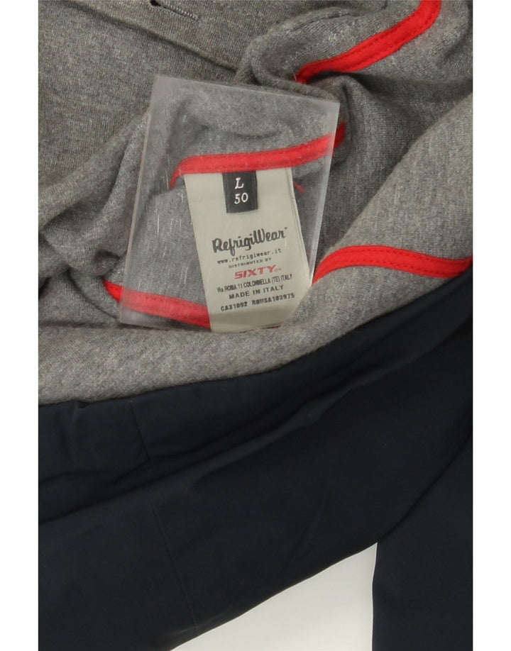 Męska kurtka narzędziowa Refrigiwear IT 50, duża granatowa, poliamidowa