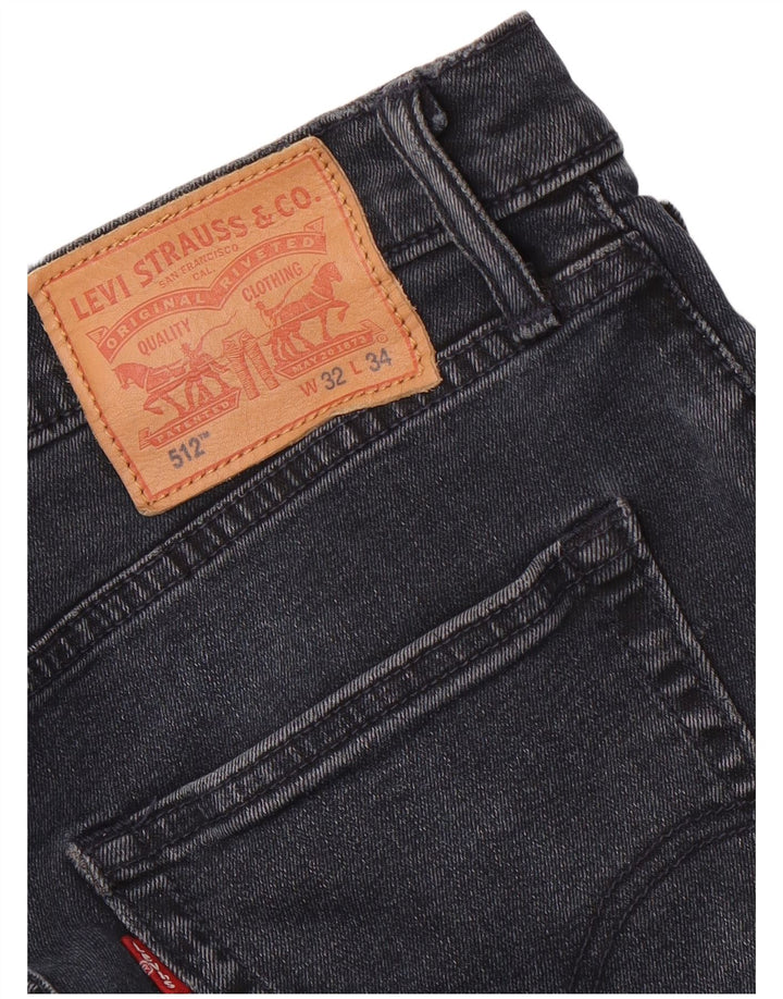 Męskie jeansy Levi's 512 Slim Tapered W32 L29 Szare
