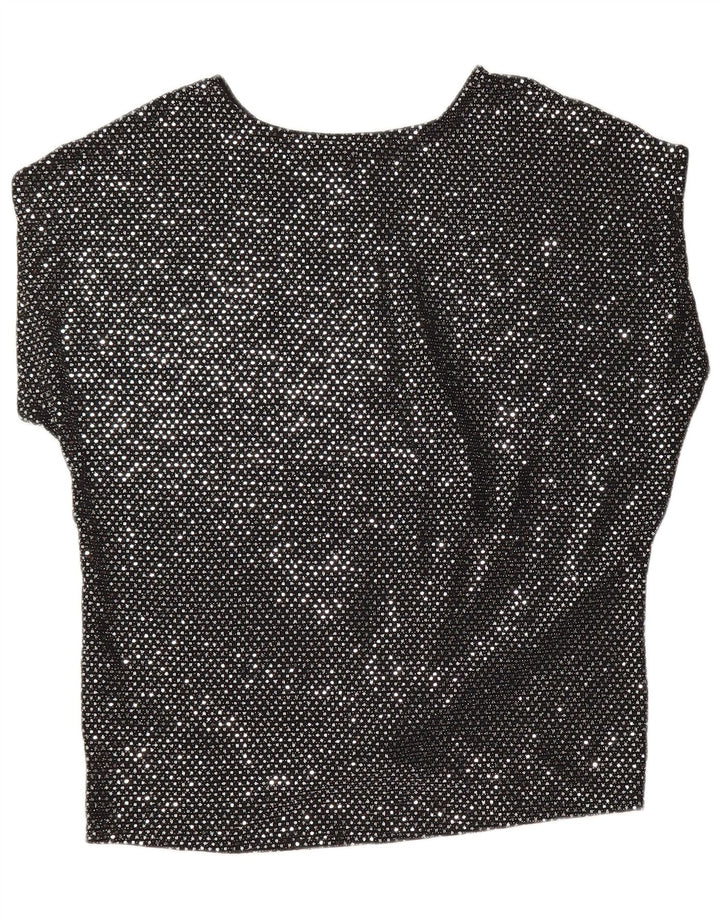 Bluzka damska OASIS Top UK 14 Średni czarny poliamid