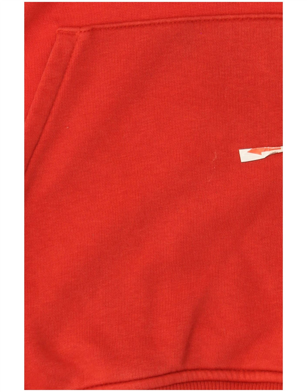 Męski sweter z kapturem Puma z grafiką, mały, czerwony, bawełniany
