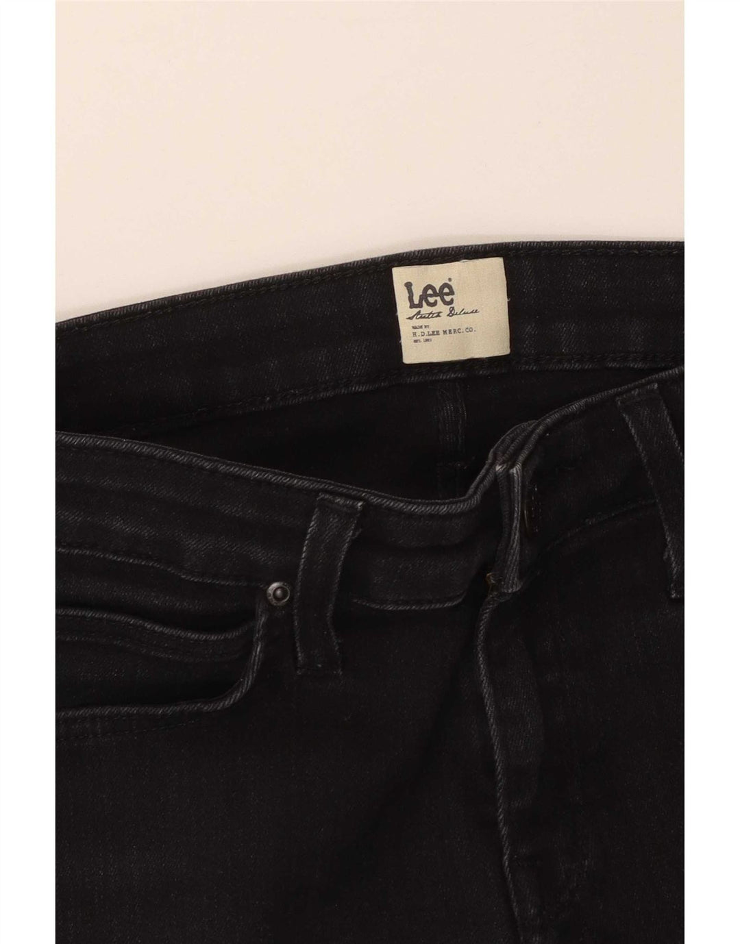 Damskie jeansy Lee Skinny W28 L30 czarne