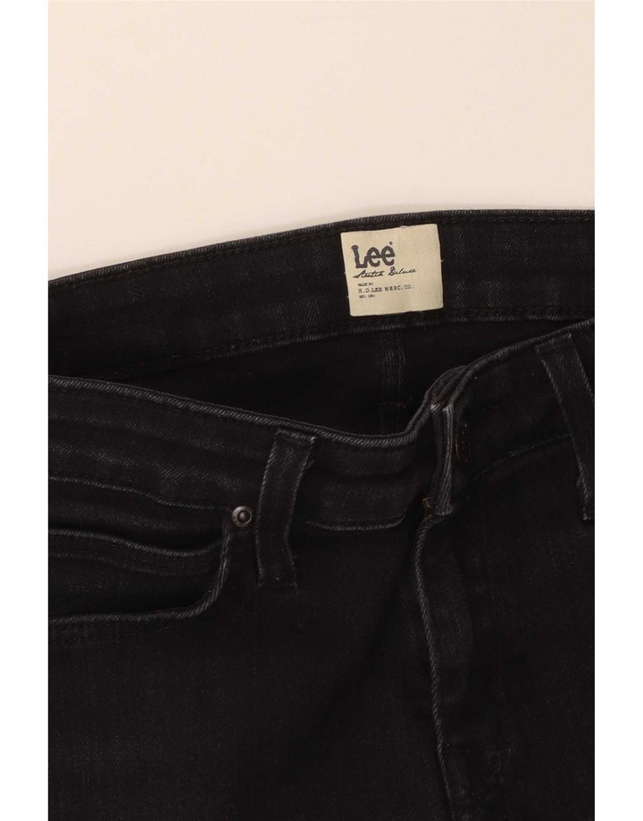 Damskie jeansy Lee Skinny W28 L30 czarne