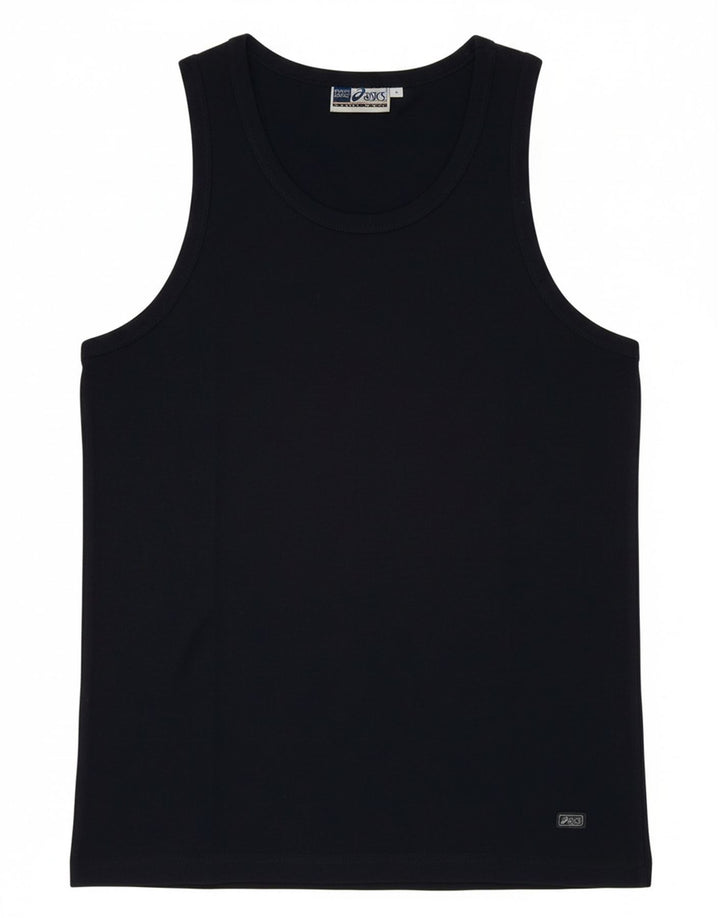 Damska kamizelka Asics Top UK 12 Średni granatowy, bawełniany