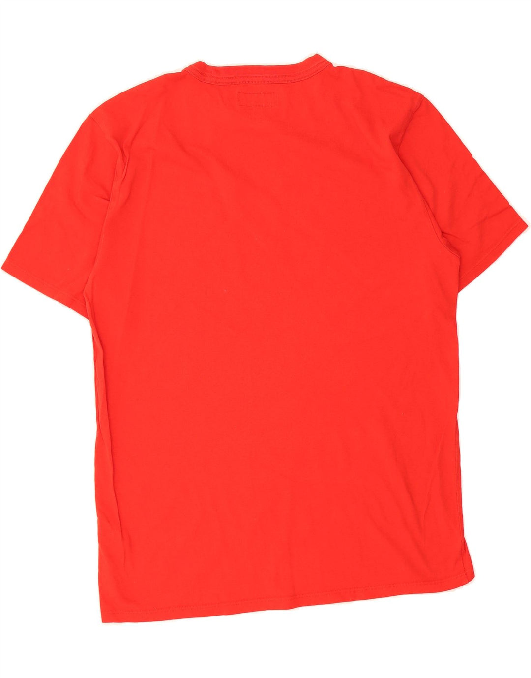 GUESS Mens Graphic T-Shirt Top Small Red Cotton Vintage Guess and Second-Hand Guess from Messina Hembry 