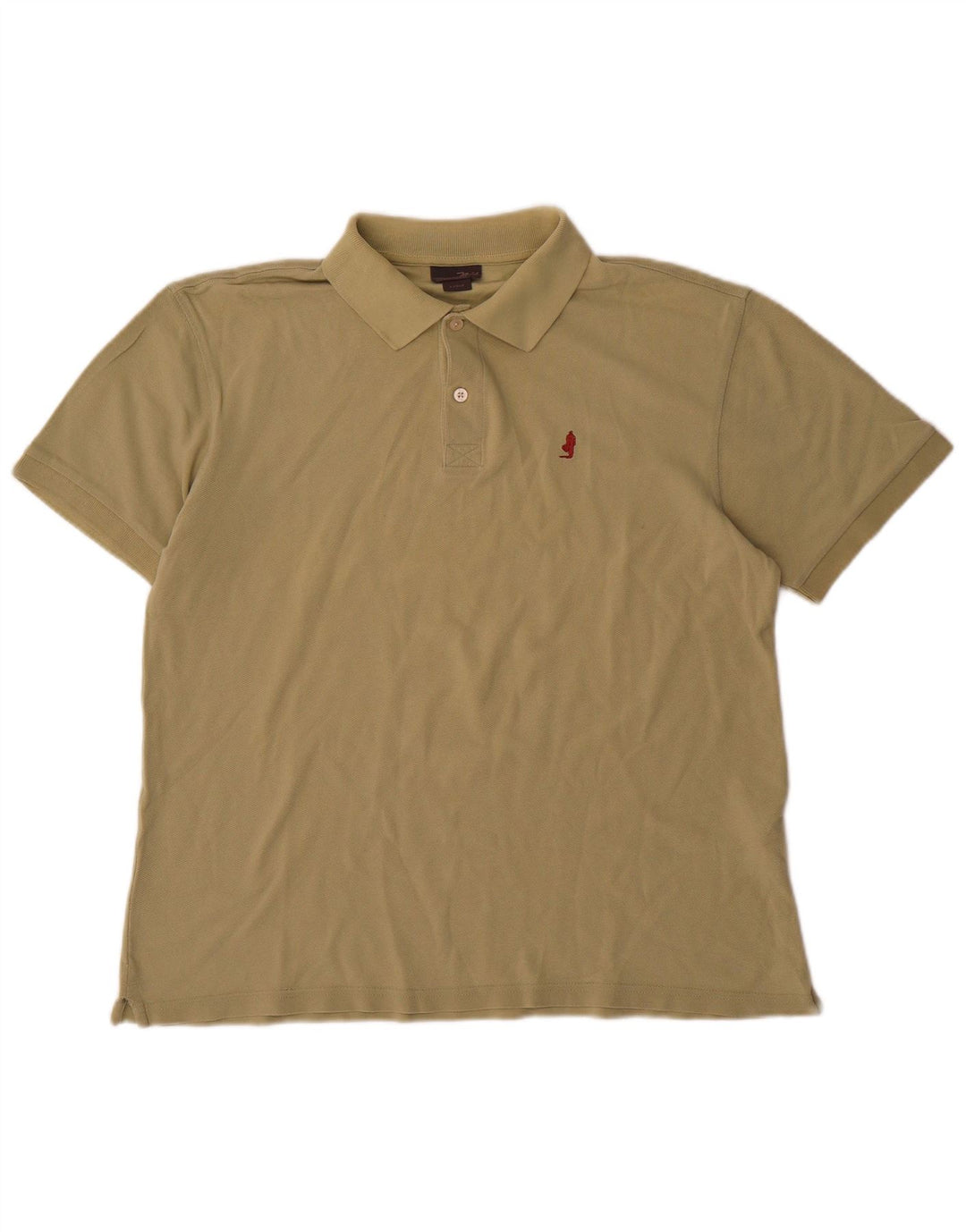 Męska koszulka polo Marlboro Classics, duża, bawełniana w kolorze khaki