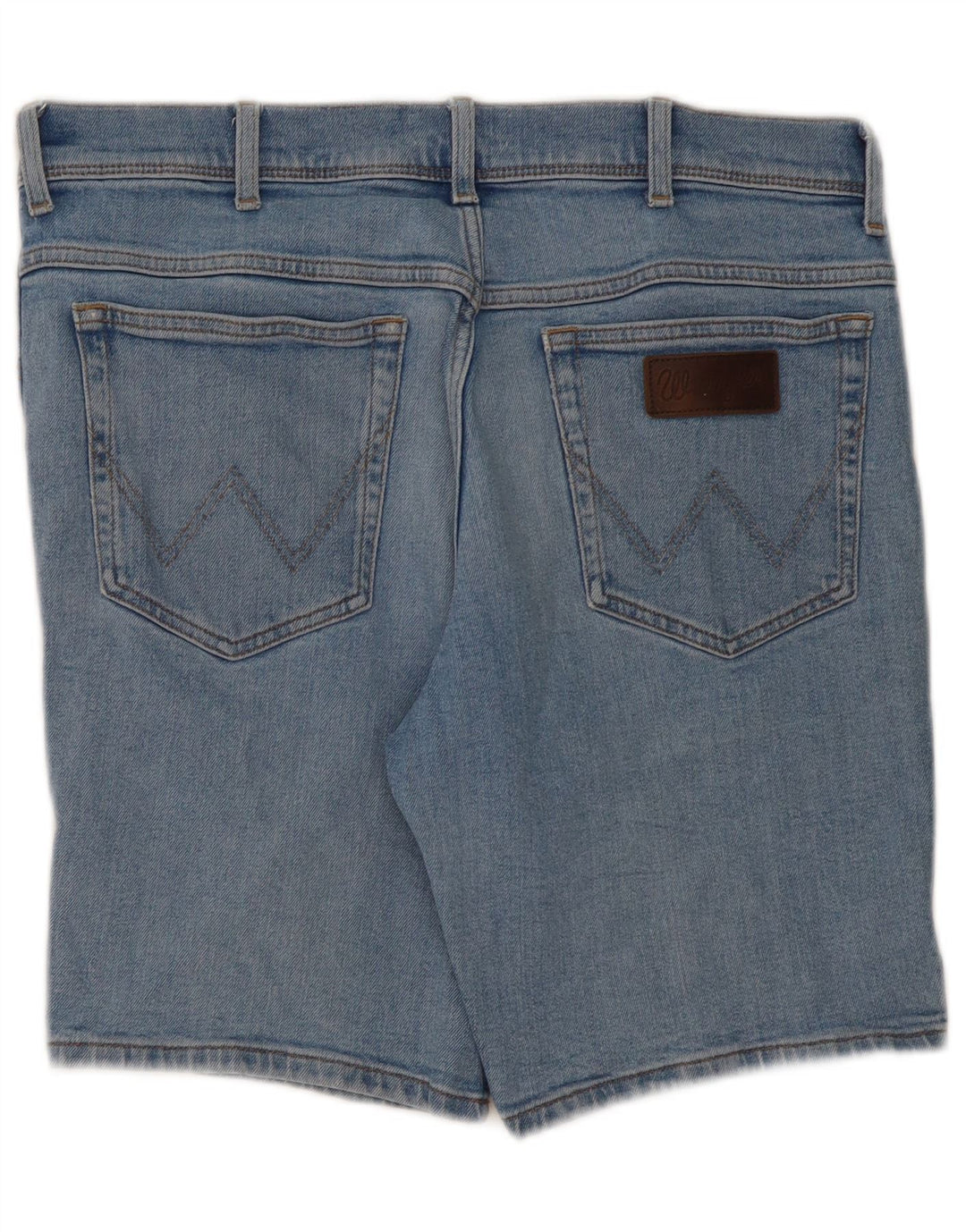 Damskie spodenki jeansowe Wrangler Texas W34, duże, niebieskie, bawełniane