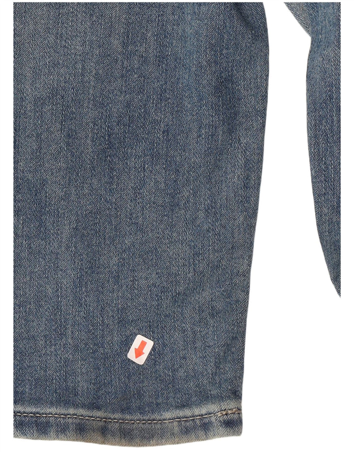Marks & Spencer Męskie jeansy slim W40 L29 Niebieskie, bawełniane