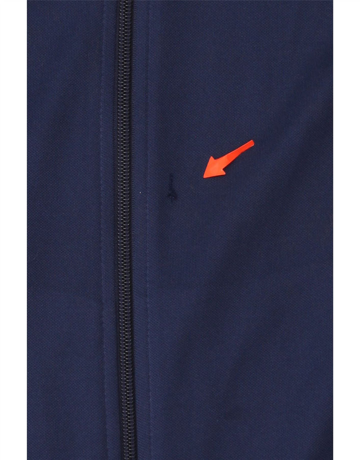 ADIDAS Mens Climacool Graphic Tracksuit Top Jacket Small Navy Blue Vintage Adidas and Second-Hand Adidas from Messina Hembry 